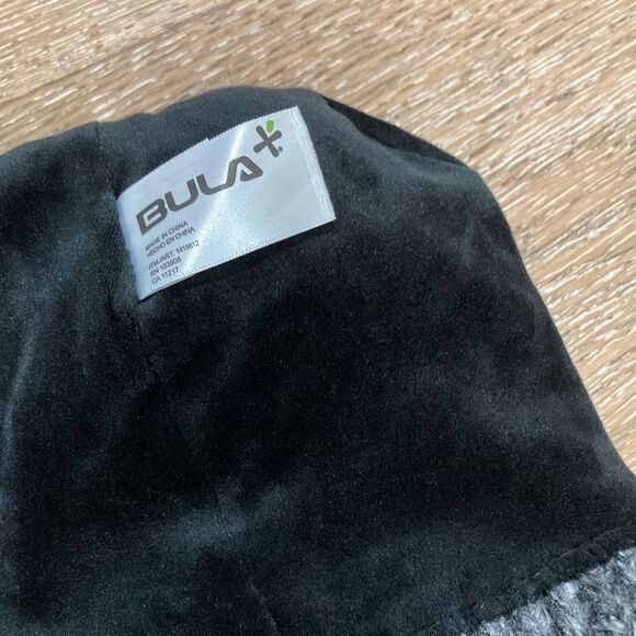 Bula Natalie wool blend beanie with velvet lining, and Fur pom - Picture 4 of 6